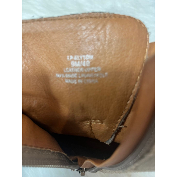 Lucky Brand Suede Leather LP-Elyton ankle boots Women Size 9M/40 - Picture 9 of 11
